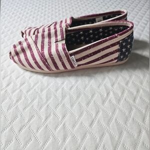TOMS American Flag Shoes